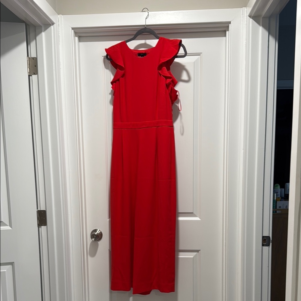 J. Crew Vibrant Red jumpsuit